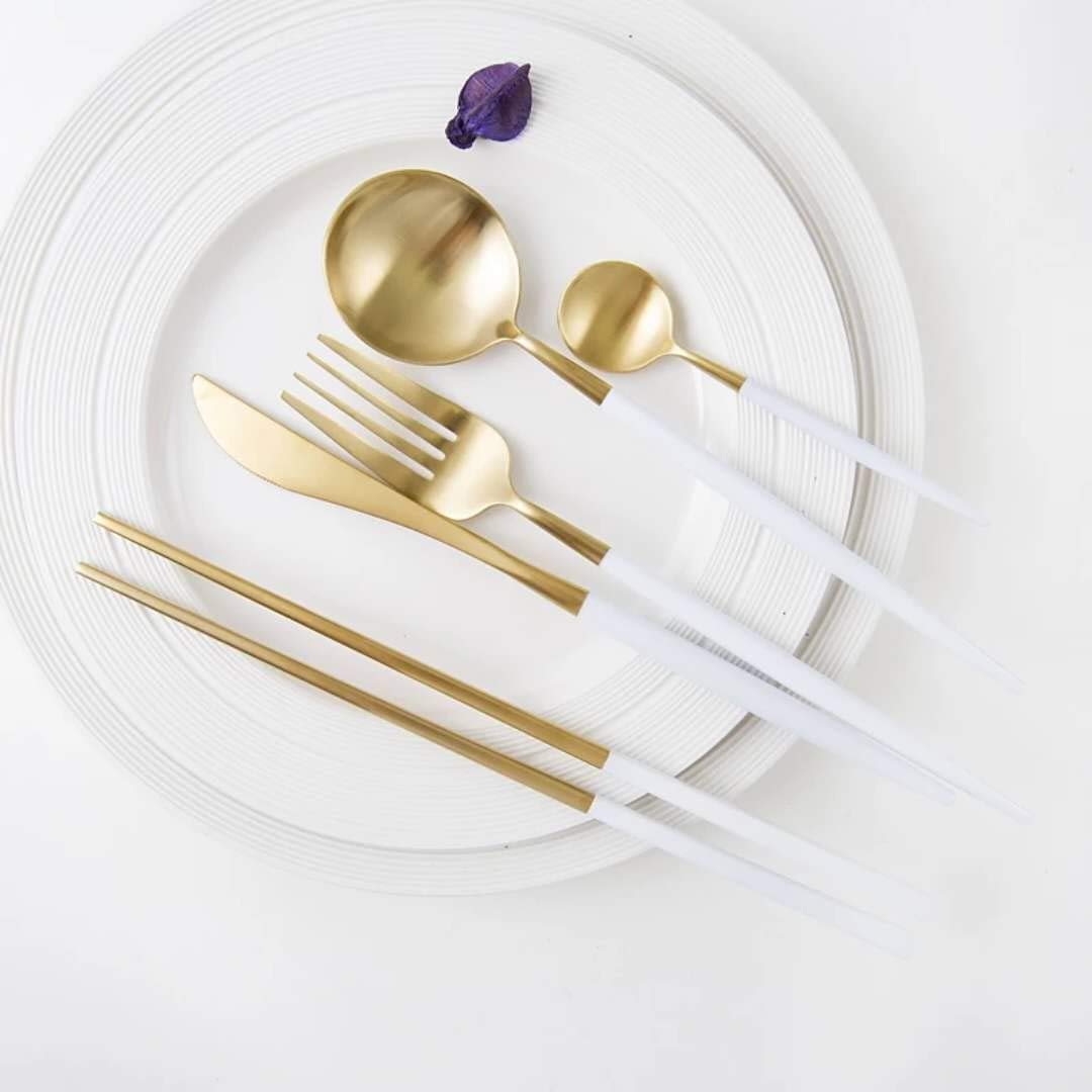 Cesa Beams カトラリーセット② ホワイト TA2598 Cesa Beams カトラリーセット② ホワイト TA2598